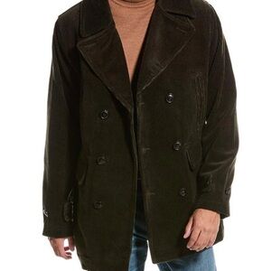 Todd Snyder Olive Corduroy Peacoat